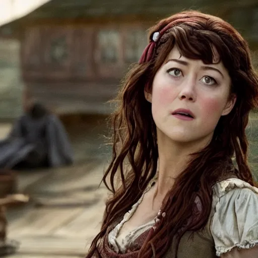 Image similar to film still of mary elizabeth winstead pirates of the carribean 6 ( 2 0 2 4 )