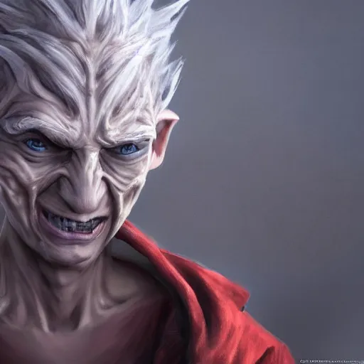 Image similar to XQC as a goblin, artstation hall of fame gallery, editors choice, #1 digital painting of all time, most beautiful image ever created, emotionally evocative, greatest art ever made, lifetime achievement magnum opus masterpiece, the most amazing breathtaking image with the deepest message ever painted, a thing of beauty beyond imagination or words, 4k, highly detailed, cinematic lighting