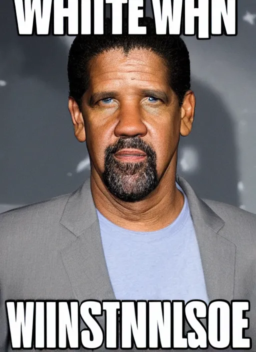 Image similar to white Denzel Washington