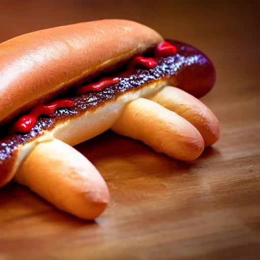 Super macro lens hot dog 8k stable diffusion openart