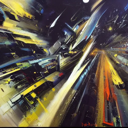 Image similar to minimalist dimensions shift warp concept art oil painting by john berkey , loosely detailed, brush hard