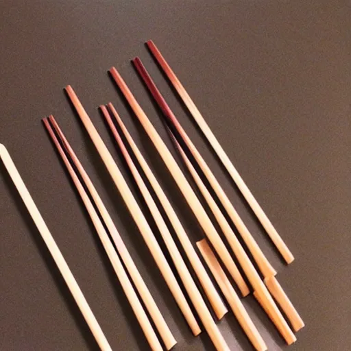 Image similar to photo of beautiful chopsticks, high detail,