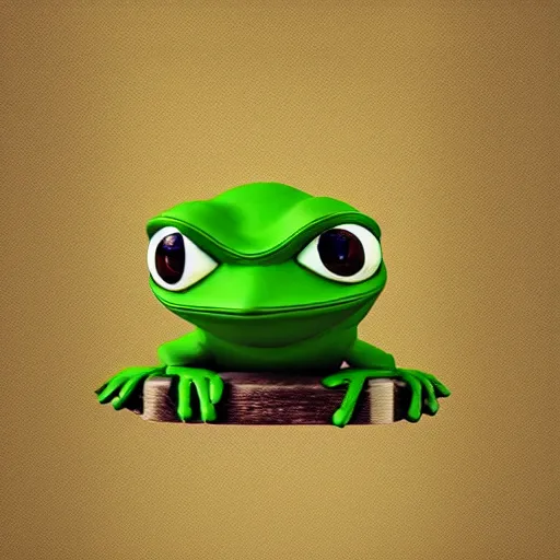 Prompt: pepe the frog, dynamic lighting, cinematic color scheme, trending on artstation