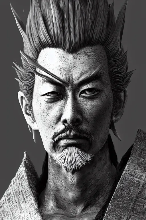 a epic and fantasy concept art of miyamoto musashi, | Stable Diffusion ...