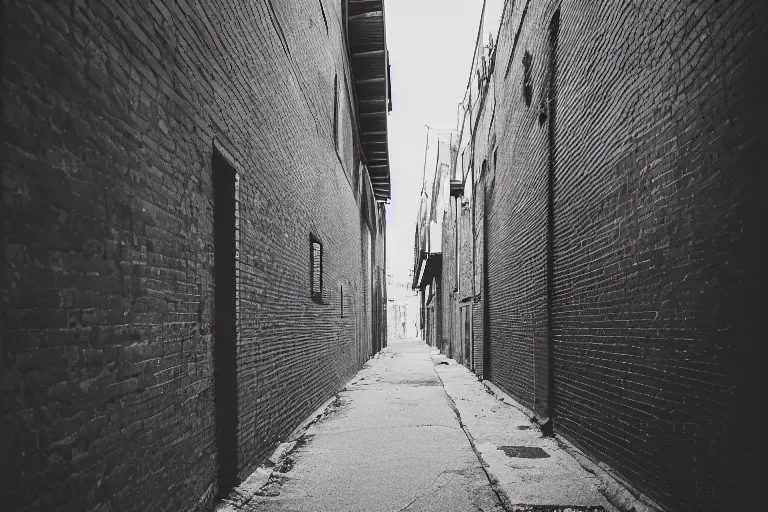 Prompt: unnamed alley, 5 0 mm