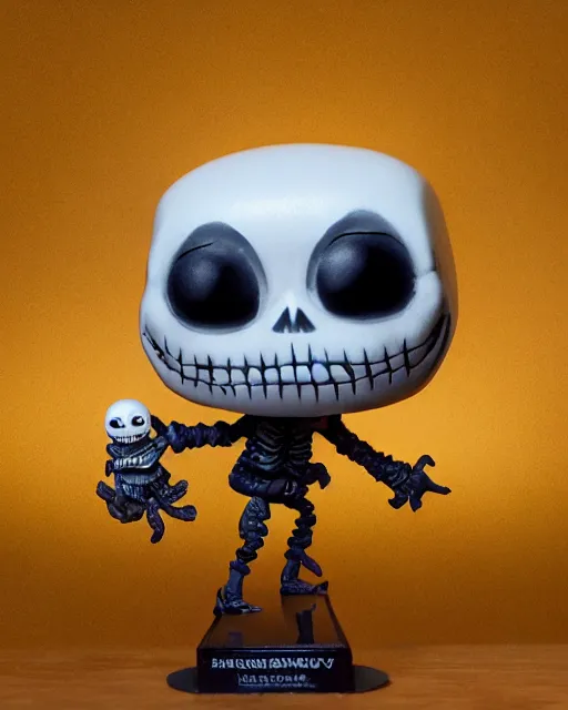 Prompt: Highly detailed Funko pop of jack skeleton, unreal engine, fantasy art by Greg Rutkowski, Loish, Rhads, Makoto Shinkai and Lois van baarle, ilya kuvshinov, rossdraws global illumination, radiant light, detailed and intricate environment