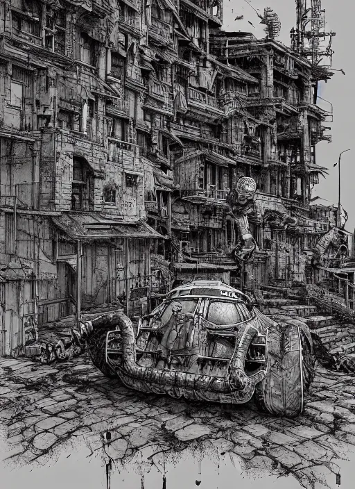 Prompt: Shin :: Dorohedoro, Dynamic lighting, cinematic, establishing shot, extremely high detail, photo realistic, cinematic lighting, pen and ink, intricate line drawings, post processed, concept art, artstation, matte painting, style by Raphael Lacoste, Eddie Mendoza, Q Hayashida