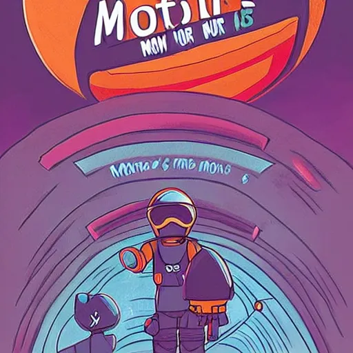 Image similar to mort carvello illustration of mars needs moms one thousand babies