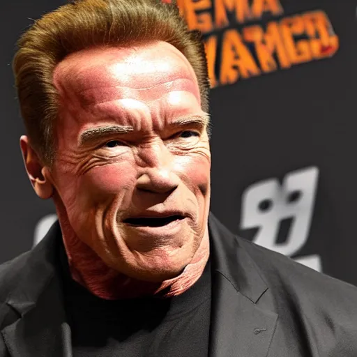 Image similar to a screenshot of arnold schwarzenegger in overwatch