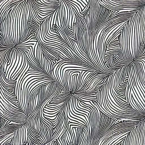 Image similar to abstract ( plant ) design digital artwork monochromatic black and white very simplistic corporate