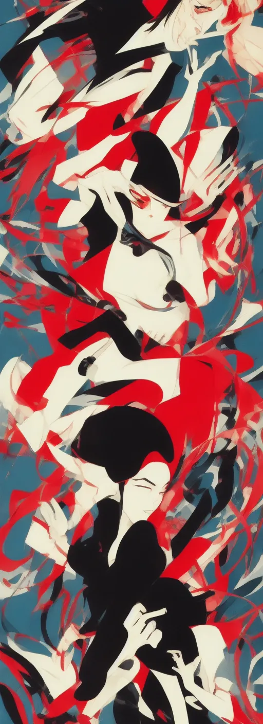 Image similar to artwork by sho murase