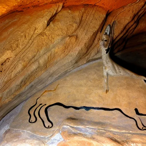 Image similar to zen, wolf, chauvet cave