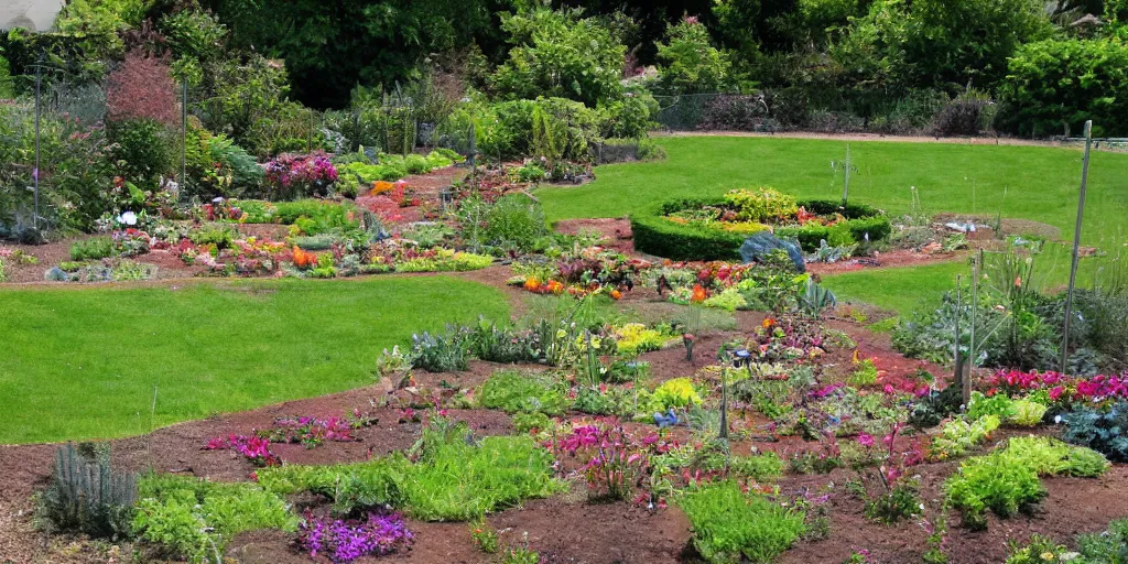 Image similar to equilateral garden