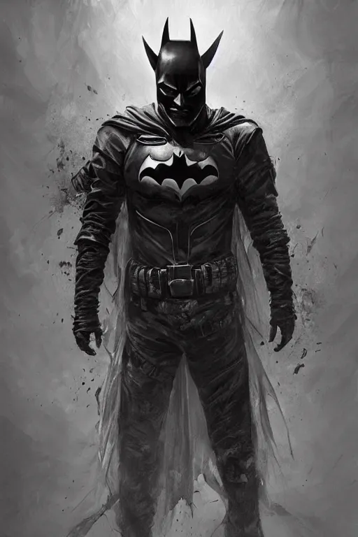 Image similar to Portrait of Robert Pattinson as The Batman Who Laughs, dc comics, dark, intricate, highly detailed, smooth, artstation, digital illustration by Ruan Jia and Mandy Jurgens and Artgerm and Wayne Barlowe and Greg Rutkowski and Zdislav Beksinski