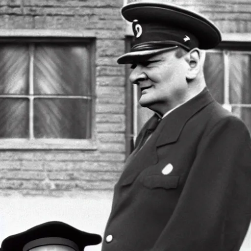 Image similar to herman goering in postman pat