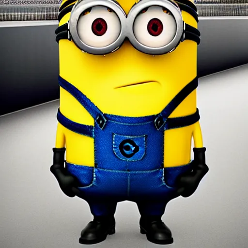 Image similar to minion with the face of kevin hart