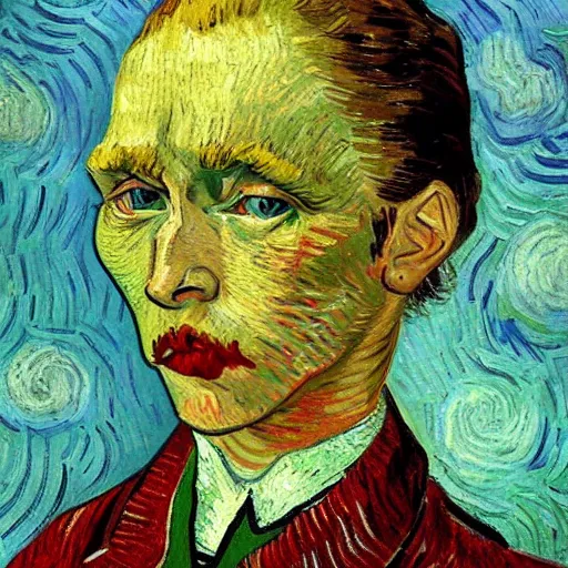 Prompt: high quality high detail painting by vincent van gogh, hd, mutated girl, photorealistic lighting