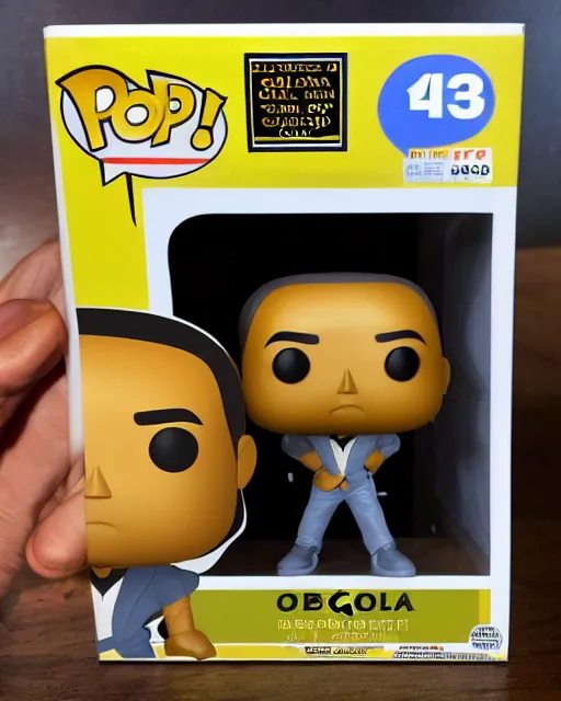 Image similar to solid gold obama special edition funko pop, product picture, ebay listing