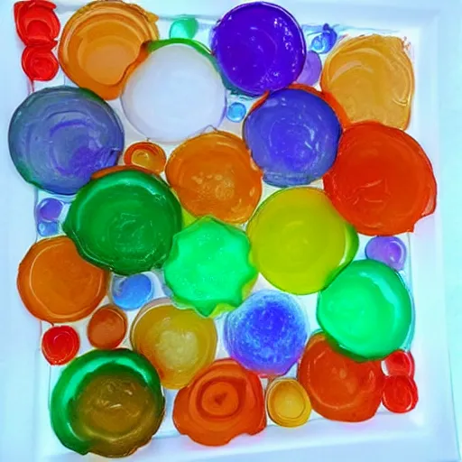 Image similar to jello art
