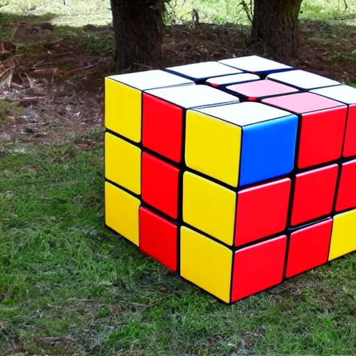 Prompt: biggest rubik's cube in the world