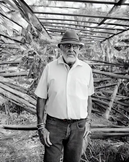 Prompt: a portrait photo of don goldner, director in dominican republic, by curtis emard