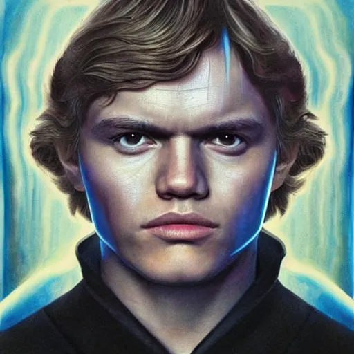 Prompt: anakin skywalker portrait in the alien dimension : : photorealistic sci - fi detailed intricate face details ultradetailed ultra - realistic by hieronymus bosch and james jean