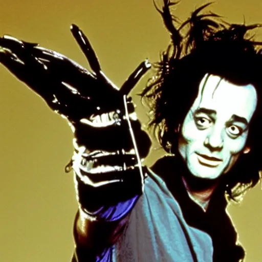 Image similar to bill murray as edward scissorhands