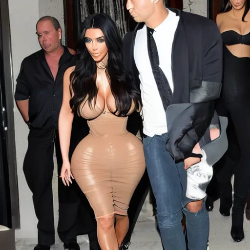 Image similar to kim kardashian from behind