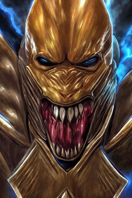 Prompt: Armored Titan Nasus character design, High-Angle, close up, Vibrant colors, realistic, extremely detailed, octane