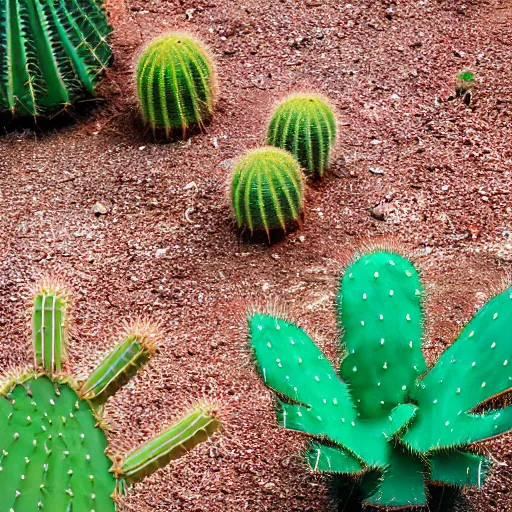 Prompt: a cactus plant on a lonely dessert 1 2 3 4 5 6 7 8