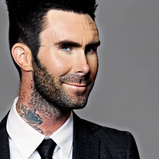 Prompt: adam levine as an anime protagonist, studio trigger