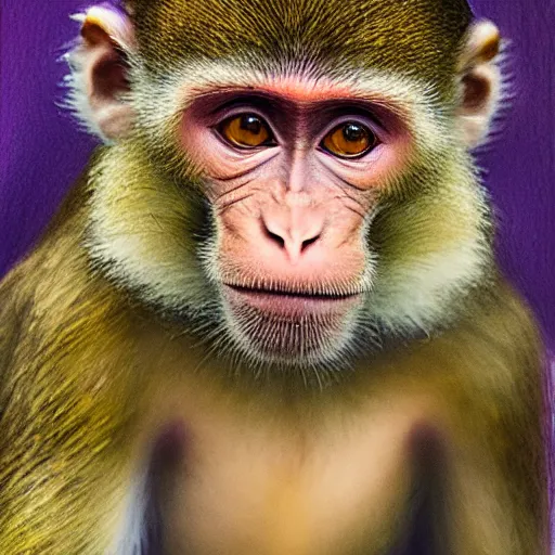 Image similar to monkey portrait