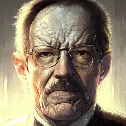 Image similar to portrait of a man by greg rutkowski, chancellor or the galactic alliance, he looks like brian cranston, star wars expanded universe, he is about 6 0 years old, wearing uniform of the galactic alliance, highly detailed portrait, digital painting, artstation, concept art, smooth, sharp foccus ilustration, artstation hq