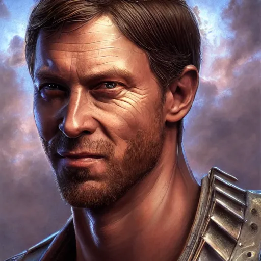 Prompt: portrait of virgil from devil bill gates, head and torso, photorealistic, highly detailed, hellfire background, artstation, hyper detailed, sharp focus, art by michael whelan, artgerm, greg rutkowski and luis royo, 4 k, unreal engine