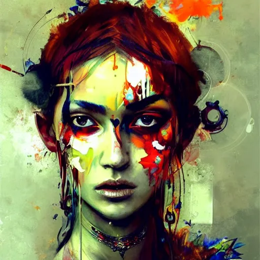 Prompt: portrait of a beautiful gypsy, by benedick bana and artur bordalo and tom bagshaw and craig davison and guy denning and harumi hironaka, trending on artstation hq, deviantart, pinterest, 4 k uhd image