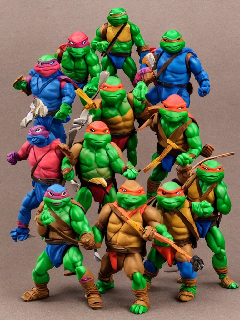 Image similar to tmnt playmates toys figure