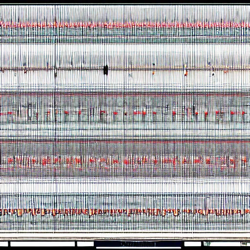 Prompt: synthesizer audio spectrum drawn by da vinci