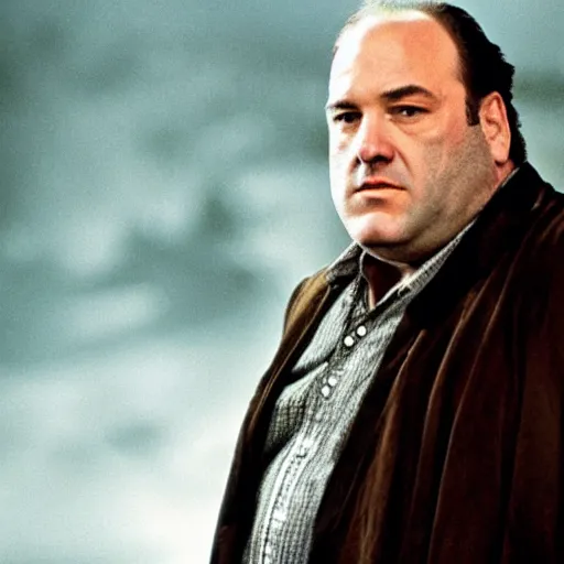 Image similar to james gandolfini as gandolf