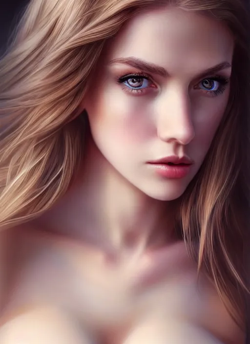 Image similar to a gorgeous british female photo, professionally retouched, soft lighting, realistic, smooth face, full body shot, torso, dress, perfect eyes, sharp focus on eyes, 8 k, high definition, insanely detailed, intricate, elegant, art by artgerm and jason chan