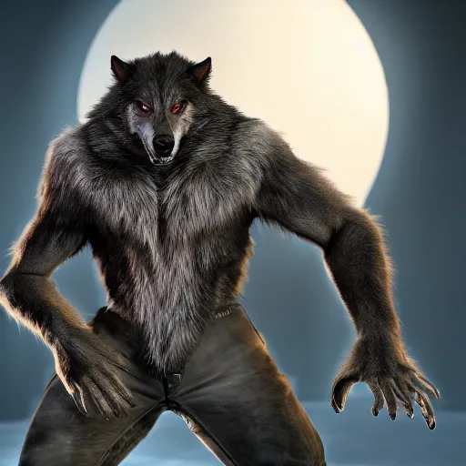 Prompt: cute handsome male werewolf from van helsing unreal engine hyperreallistic render 8k character concept art masterpiece