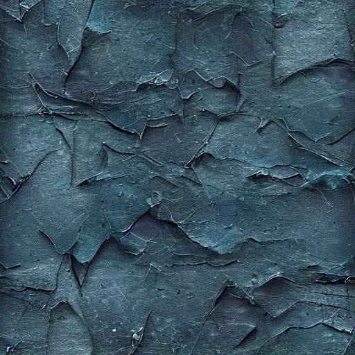 Prompt: brittle. digital art, grunge texture. dark blue color scheme