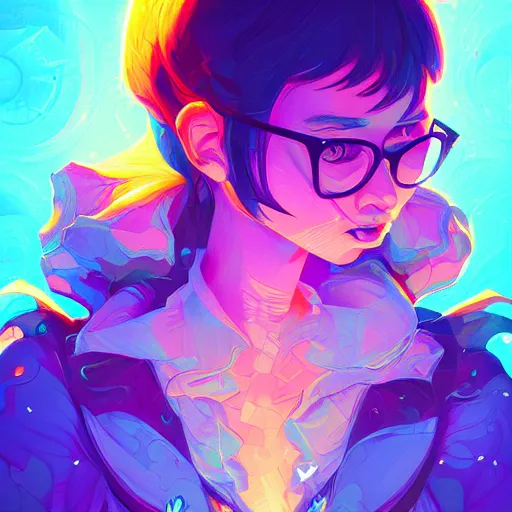 Image similar to skill magic deepdream radiating a glowing aura stuff loot legends stylized digital illustration video game icon artstation lois van baarle, ilya kuvshinov, rossdraws,