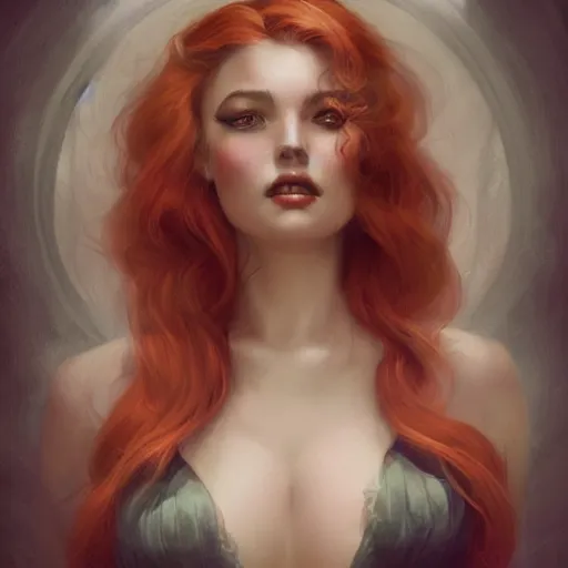 Image similar to a portrait of a haunted beautiful girl bored by charlie bowater and anna dittmann and gil elvgren.