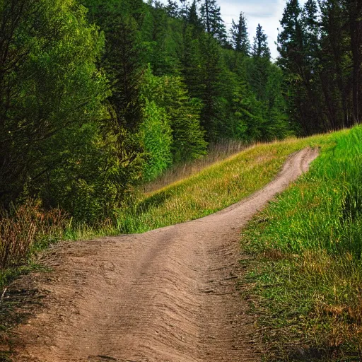 Image similar to beautiful hill going down to a prairie