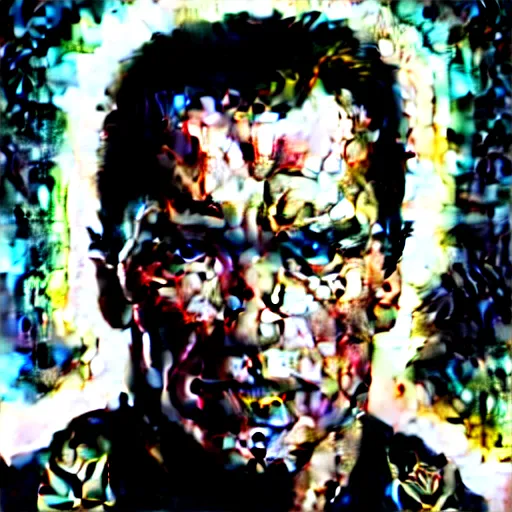 Prompt: uhd photorealistic portrait of nazi arnold schwarzenegger, by amano, ayami kojima, greg rutkowski, lisa frank, mark brooks, and karol bak, masterpiece, cinematic composition, dramatic pose, studio lighting, correct face, hyperdetailed, intricate details