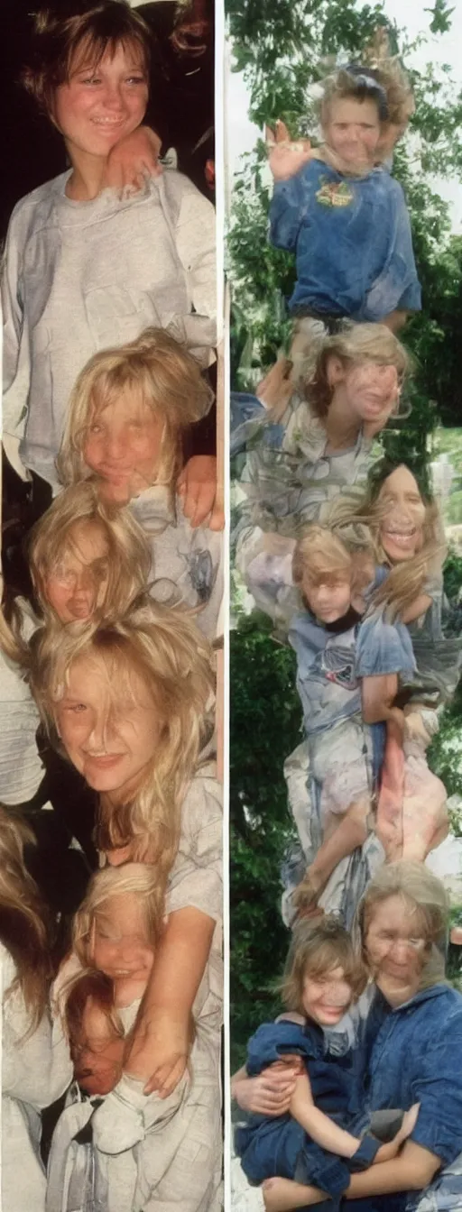 Image similar to i can't believe that almost 2 0 years went by between these pictures