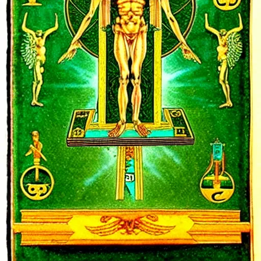 Image similar to emerald tablet of hermes trismegustus
