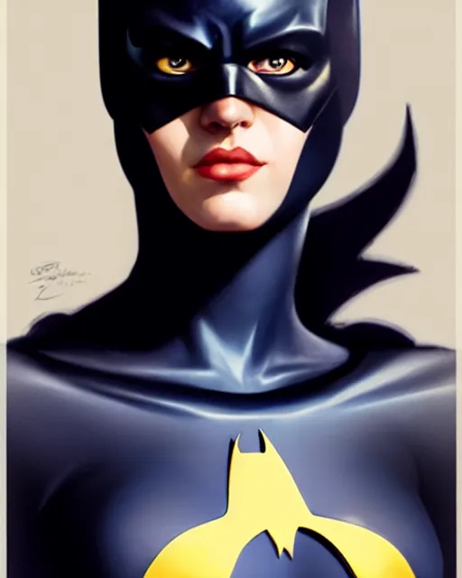 Image similar to batgirl | | realistic shaded, fine details, fine - face, realistic shaded lighting poster by greg rutkowski, magali villeneuve, artgerm, jeremy lipkin, michael garmash, rob rey