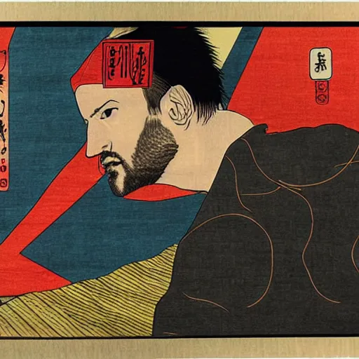 Prompt: Jesse Pinkman Ukiyo-e highly detailed