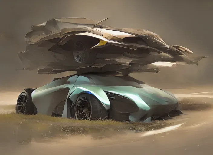 Image similar to a beautiful concept design of a supercar converted into offroad sport. car design by cory loftis, fenghua zhong, ryohei hase, ismail inceoglu and ruan jia. volumetric light.